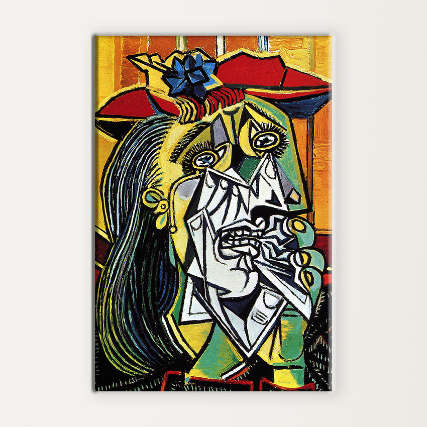 The Weeping Woman By Pablo Picasso Mur Gallery 6127